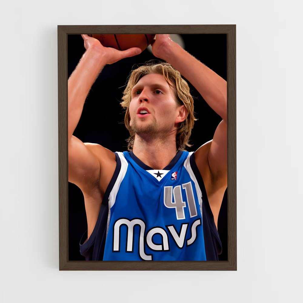 Poster Dirk de nowitzki – affiche Basketball (vue 5)